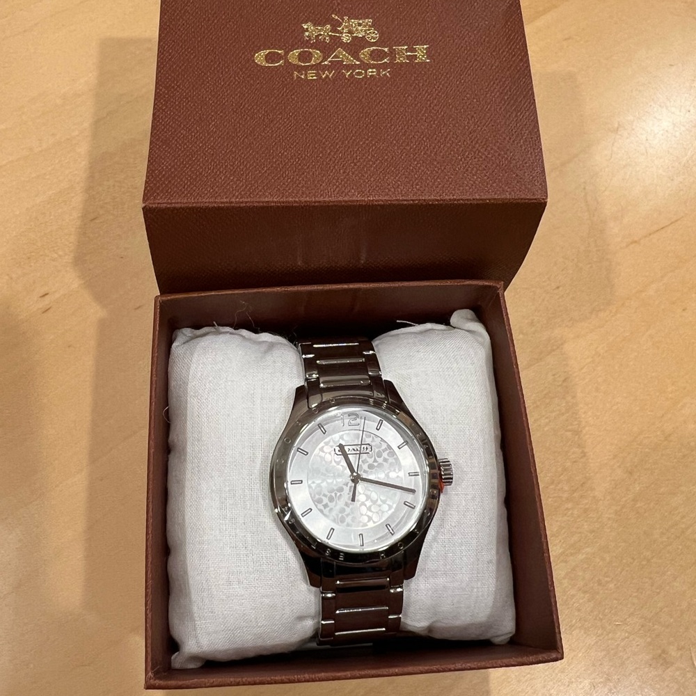 Coach Silver Bracelet Watch